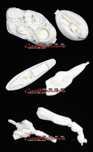 猎狗NRX-005B Baund Doc 近藤和久 GK树脂白模  模型未上色现货 - 图1