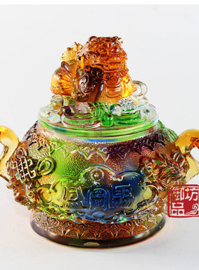 琉璃招财貔貅镇宅风水开业礼品