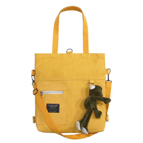 Вместительная и большая сумка через плечо, сумка на одно плечо, брендовая льняная сумка, коллекция 2021, в корейском стиле