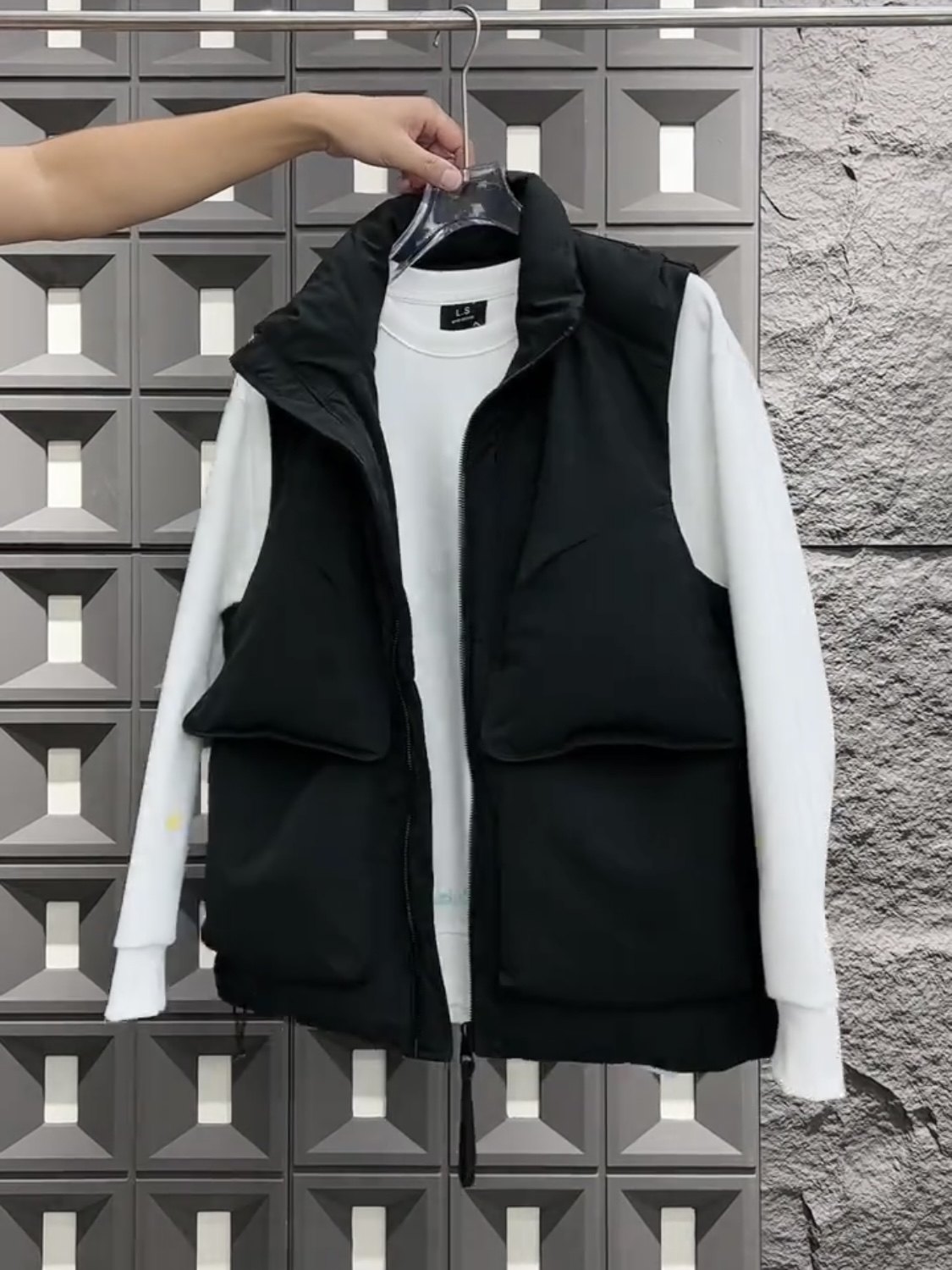 男士秋冬立领羽绒棉马甲2025新款时尚潮流百搭休闲流行保暖背心男,淘宝优惠券,粉丝福利购,淘宝优惠卷