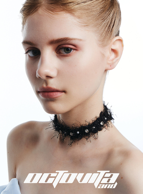 OctoVita捕梦网闪锆流苏项圈