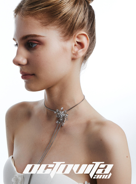 OCTOVITA原创设计雪花冰晶项链