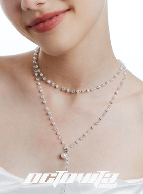 OCTOVITA珍珠多层缠绕项链