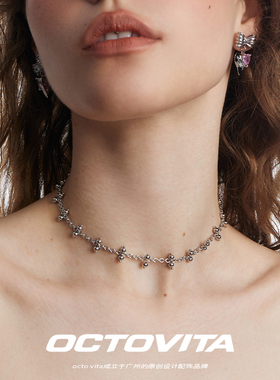 OCTO VITA摇滚猫咪系列项链 原创设计小众高级感百搭颈链锁骨链