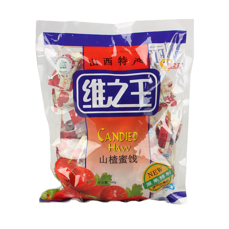 维之王山楂蜜饯1000g袋装山西特产小吃酸甜凉果零食水果脯果干 - 图3