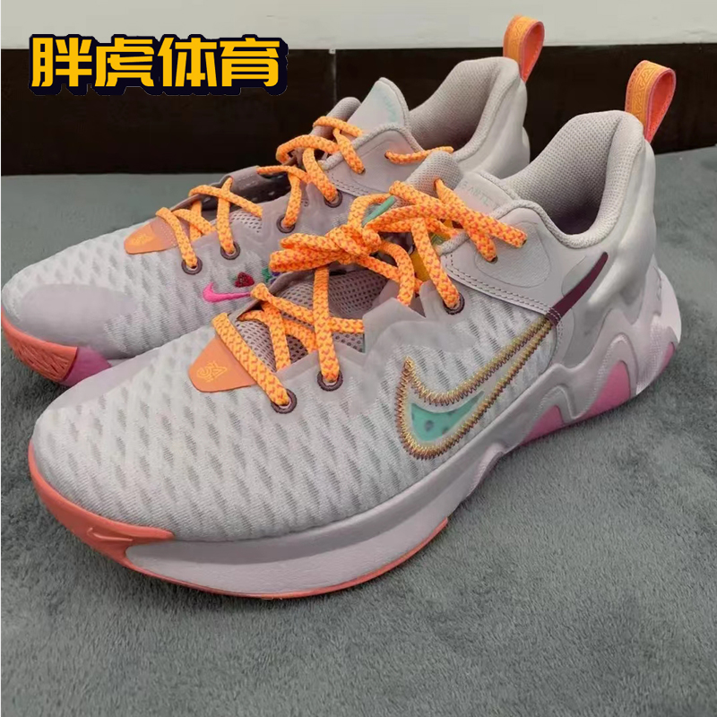 Nike Ginannis 字母哥支线  低帮透气缓震实战篮球鞋男DH4528-500 - 图2