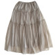 ແອວສູງ fairy umbrella ຮູບ gauze skirt ຂອງແມ່ຍິງວ່າງ summer skirt