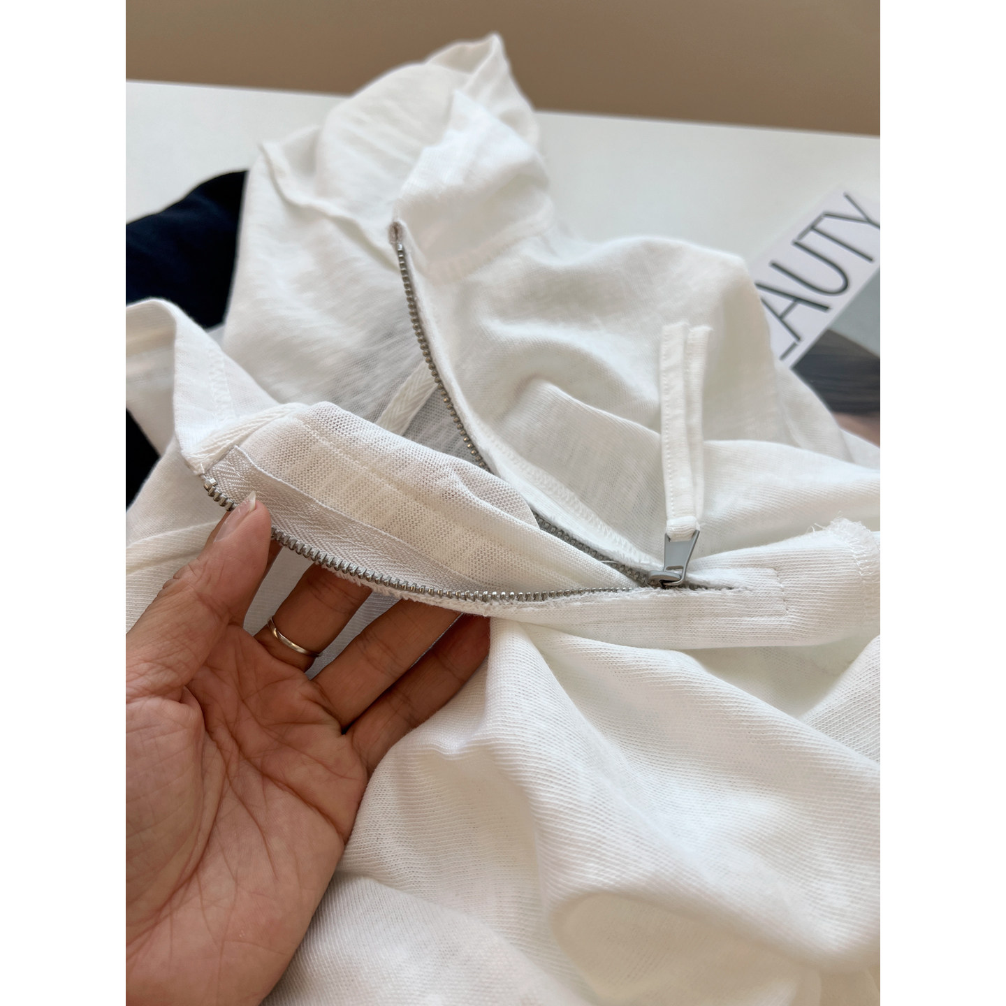 韩版小众时髦微透连帽套头卫衣女宽松慵懒薄款长袖帽衫t恤秋季潮,淘宝优惠券,粉丝福利购,淘宝优惠卷