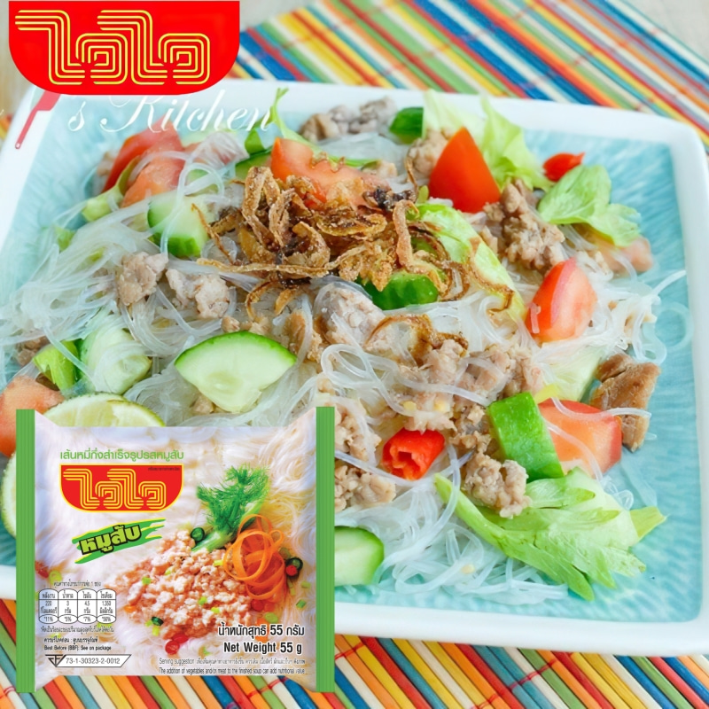 泰国WAI WAI歪歪肉碎银丝米粉*5包 方便速食泰式蟹肉风味粉丝米线,淘宝优惠券,粉丝福利购,淘宝优惠卷