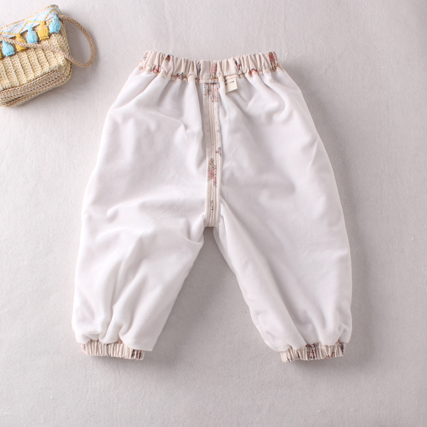 秋冬季儿童灯芯绒裤子双层加里布婴儿裤子加绒裤男女童碎花灯笼裤,淘宝优惠券,粉丝福利购,淘宝优惠卷