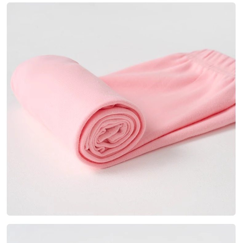 女童打底裤春秋新款纯棉小女孩纯色修身九分裤宝宝弹力透气裤子潮,淘宝优惠券,粉丝福利购,淘宝优惠卷