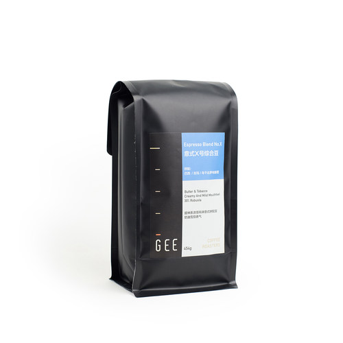 GeeCoffee-X号综合豆意式浓缩提神浓郁美式黑咖啡30%罗布斯塔454g - 图3