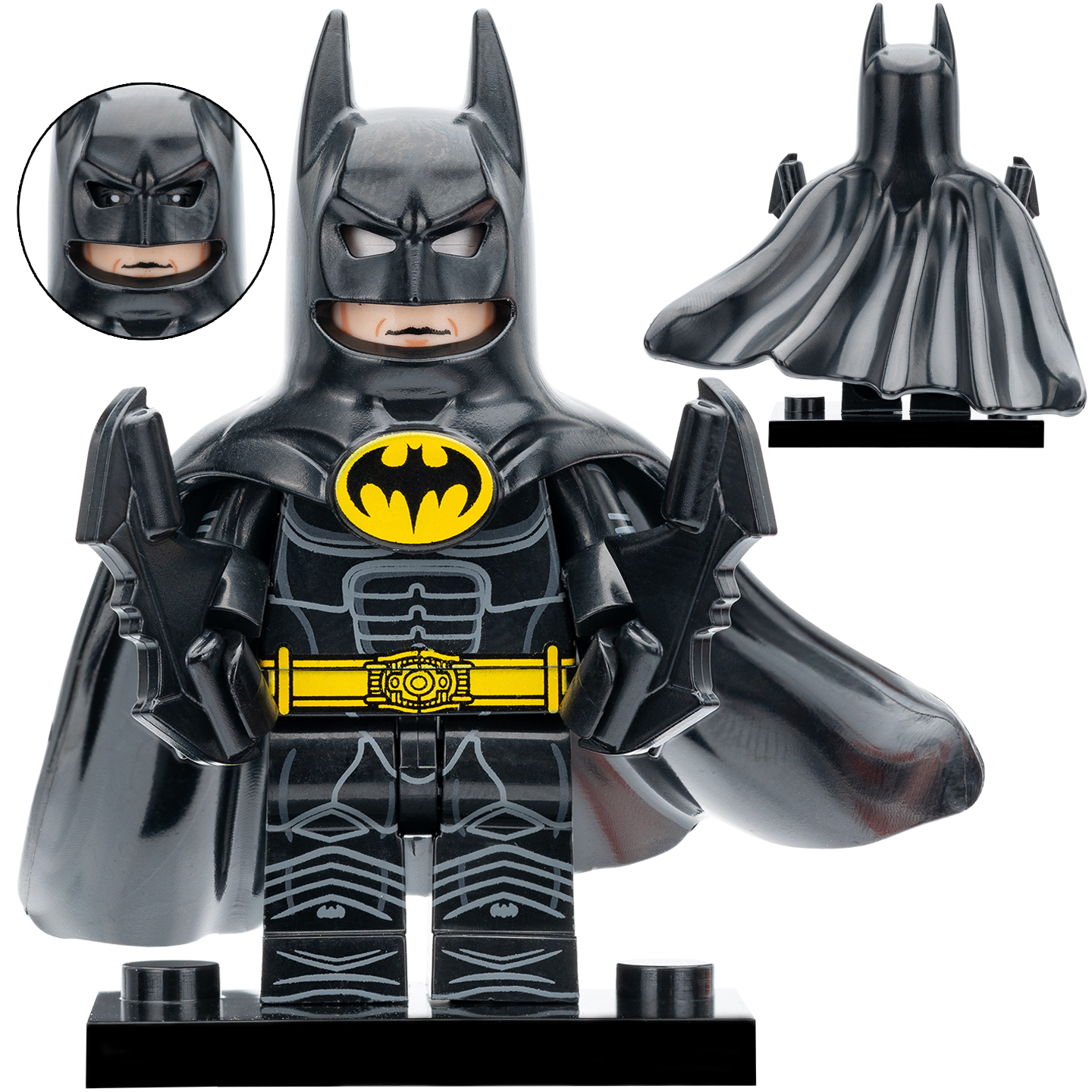 适用乐高DC蝙蝠侠机械超人小丑女第三方拼装积木人仔玩具KDL851 - 图3