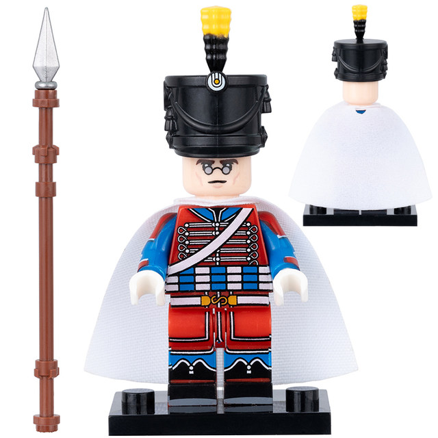 Napoleonic War Cavalry Brick Figures