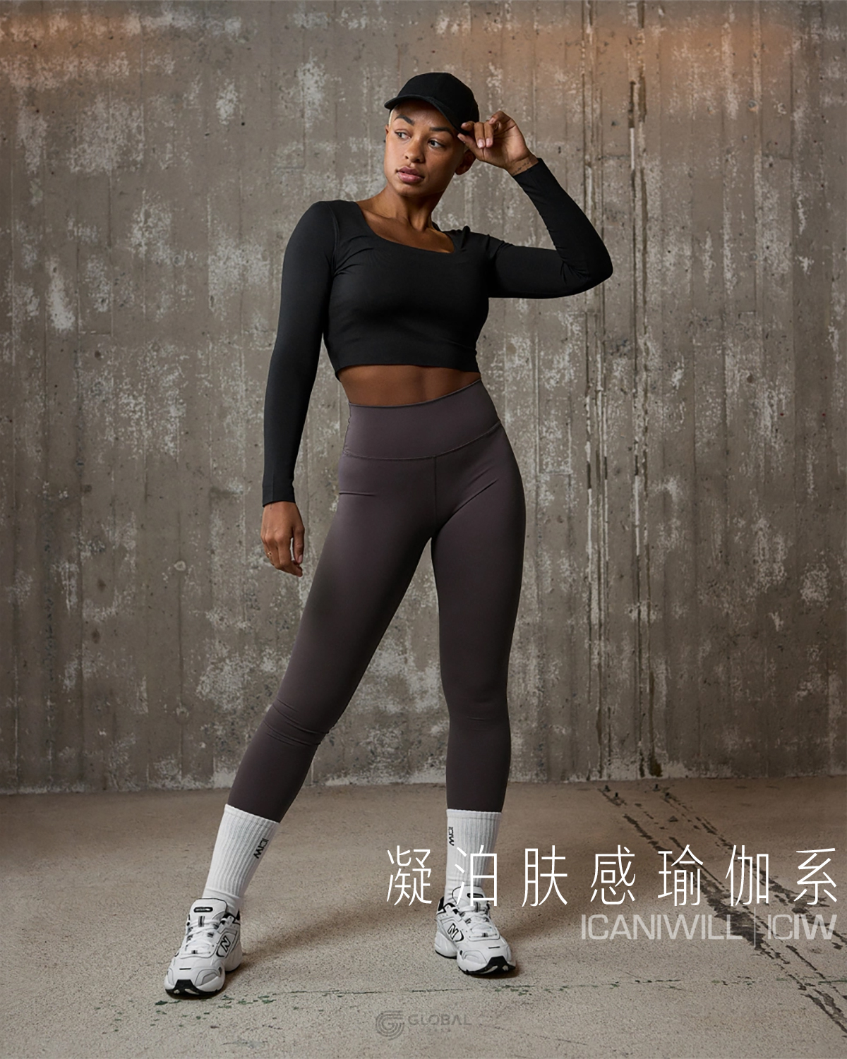 ICIW Nimble Tights V2肯威凝泊女式高弹肤感健身瑜伽高腰紧身裤-图0