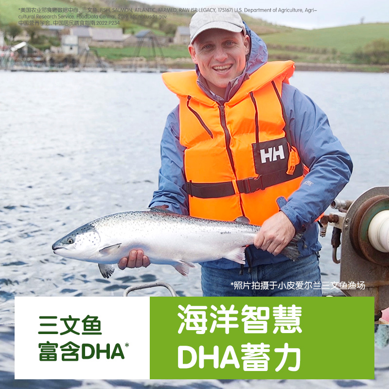 小皮欧洲原装进口果蔬菜三文鱼泥 宝宝辅食婴幼儿肉泥无添加糖盐