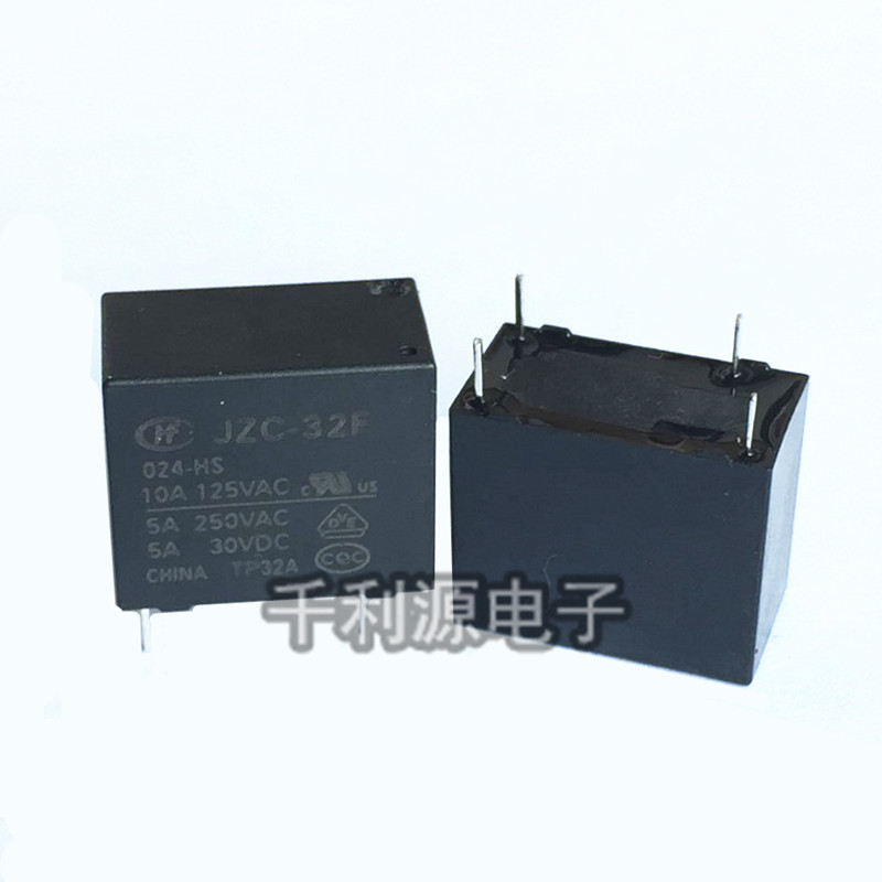 原装正品 JZC-32F-024-HS3宏发继电器 HF32F-024-HS3 24V4脚常开-图3