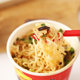 Hot and sour rice noodle for late night snack in internet celebrity foodie’s convenience