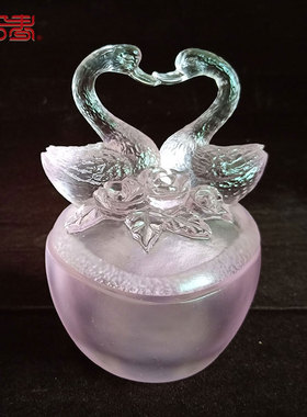 琉璃珠宝盒女朋友结婚礼物