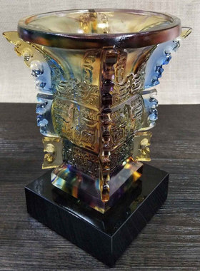 琉璃摆件创意商务朋友礼物装饰品