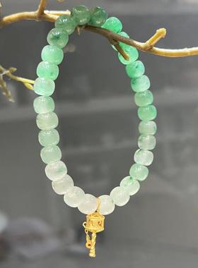 遇见你的幸运纯银和田玉手链