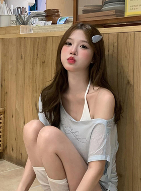 少女多巴胺奶盐纯色发夹