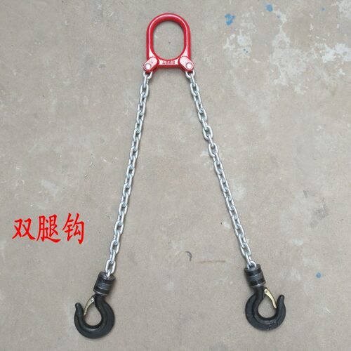 新款QYC链条式叉车专用双腿四腿油桶吊钳油桶夹具油桶吊具 - 图3