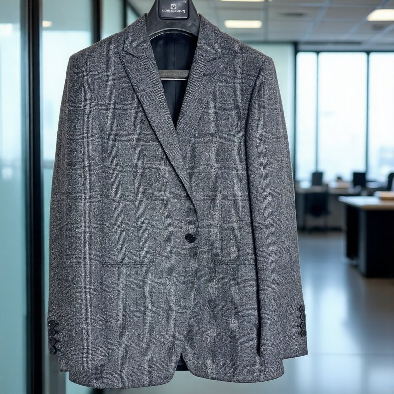 美国尼奥家门店款休闲商务男士西服半麻衬羊毛西装中开叉11302-8,淘宝优惠券,粉丝福利购,淘宝优惠卷