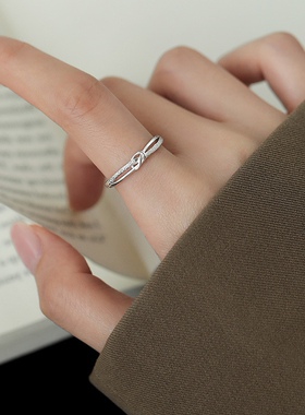 开口可调节繁星指环S925纯银个性