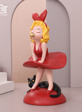 泡泡轻奢风电视柜结婚送礼装饰品