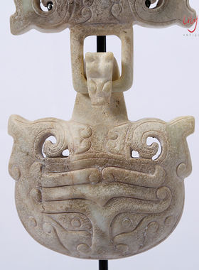 玉石乌龟办公室摆件软装饰品复古