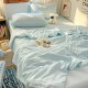 Class A summer cooling quilt air-conditioned quilt four-piece summer quilt core pure cotton machine washable single quilt children's thin quilt 4