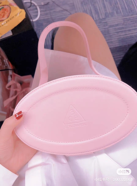 3ce周边粉色仙女系列手拿化妆桶可单肩