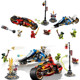 New Ninjago Building Blocks Giant Wheel Chariot Blade Motorcycle