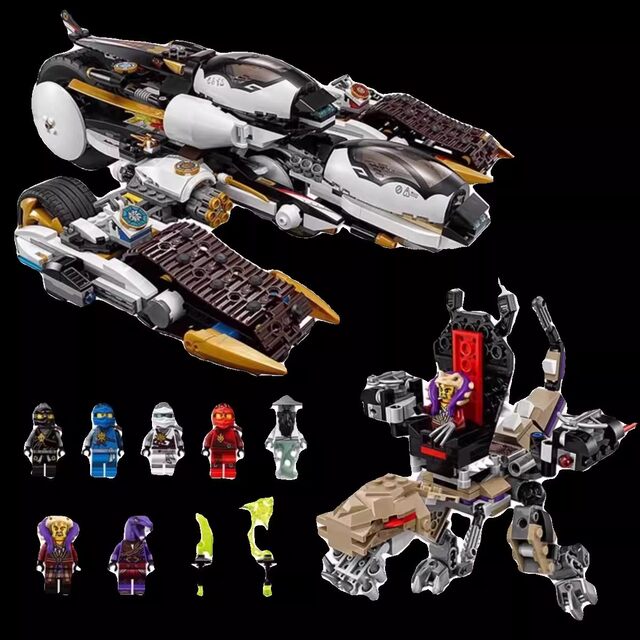 NINJAGO Brick Thunder Assault 4-in-1 Tank