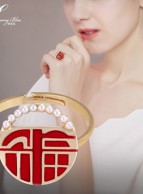 夸张植物玫瑰花卉女士装饰品戒指