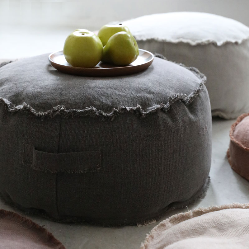 Healing wabi-sabi wind bay window tatami cushions