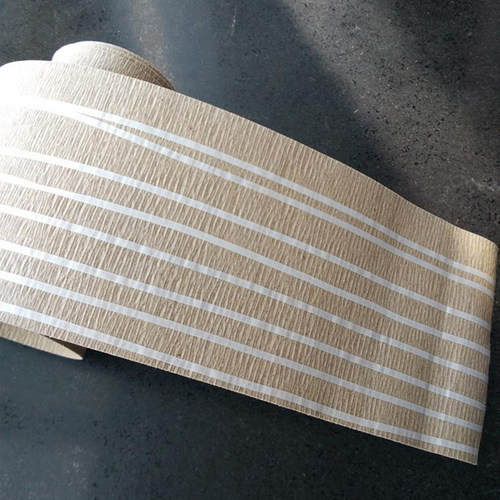 工业夹筋防锈纸牛皮纸复合纸夹丝纸钢材包装皱纹纸工业纸手用9cm - 图0