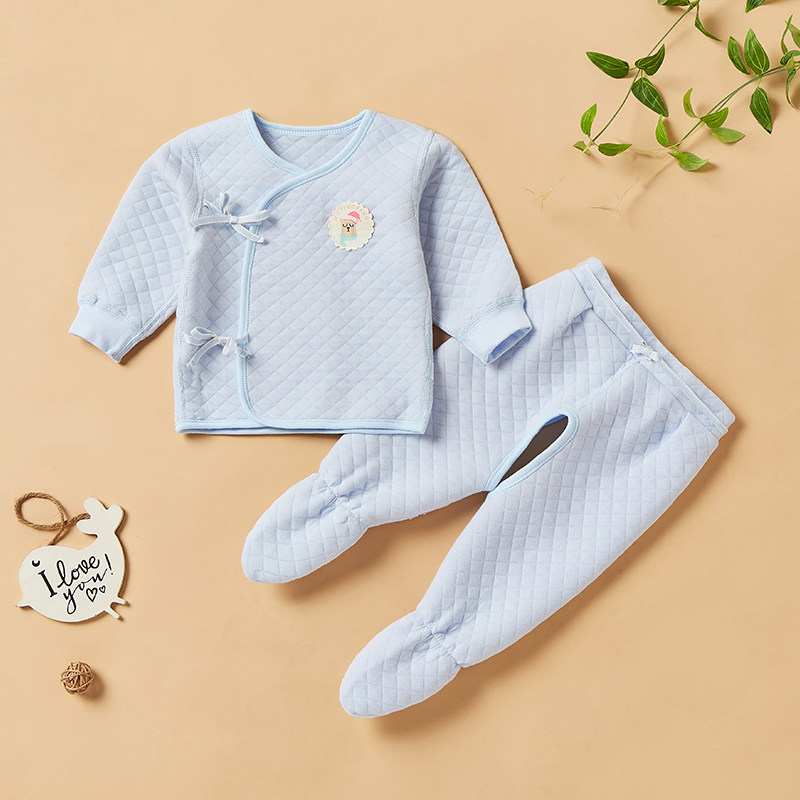 新生婴儿衣服0-3月1春秋出连体衣 母婴坊母婴连身衣/爬服/哈衣
