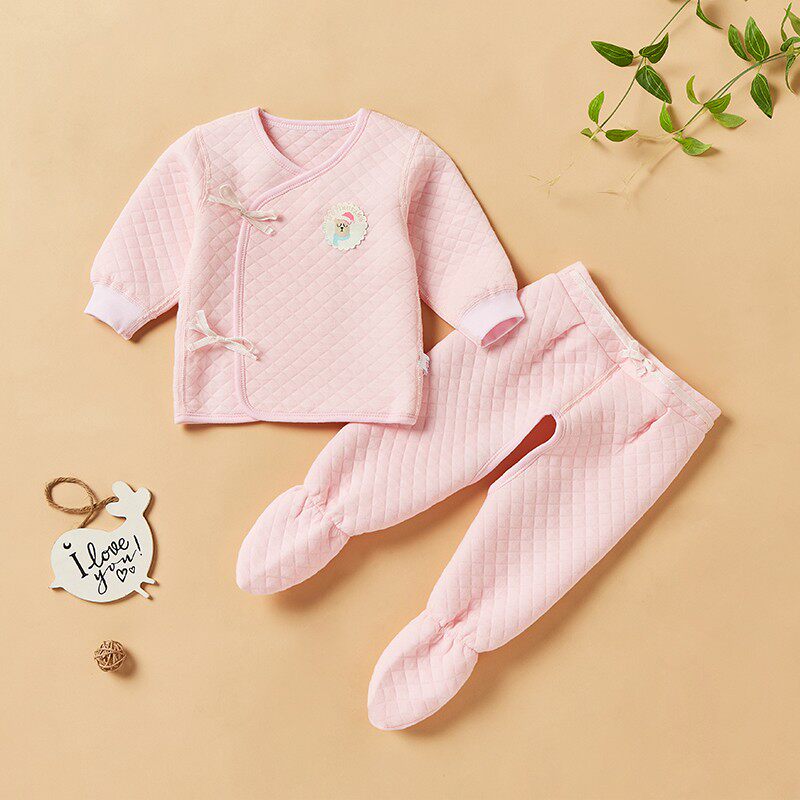 婴儿衣服春装套装分体内衣1连体衣 母婴坊母婴内衣套装
