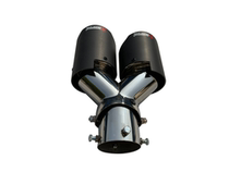 Sky Scorpion New Carbon Fiber Stainless Steel Exhaust Pipe Retrofit Large Caliber Double Out Single Out-End Larynx Suitable for BMW Benz