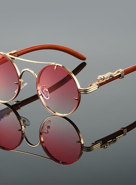 复古双梁金属圆形豹子头