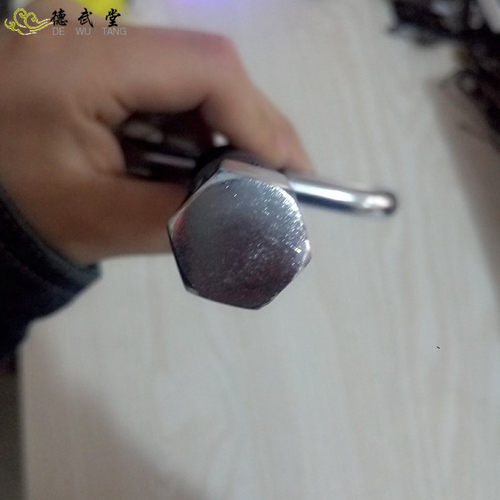 浪人叉双叉武术钢叉功夫尺忍者神龟三股叉铁叉十手铁尺空手道短叉 - 图2
