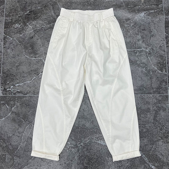 Nine-point casual pants, Internet celebrity trendy versatile dad pants