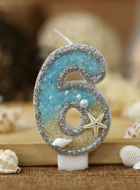 生日派对蛋糕蜡烛生日布置