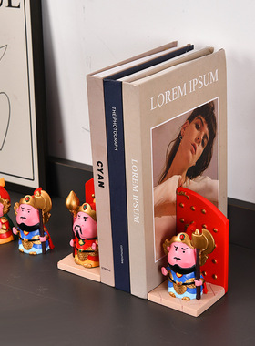 门神哼哈二将情绪稳定治愈系摆件