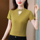 ຮູບແບບໃຫມ່ chic ແລະ versatile top beaded