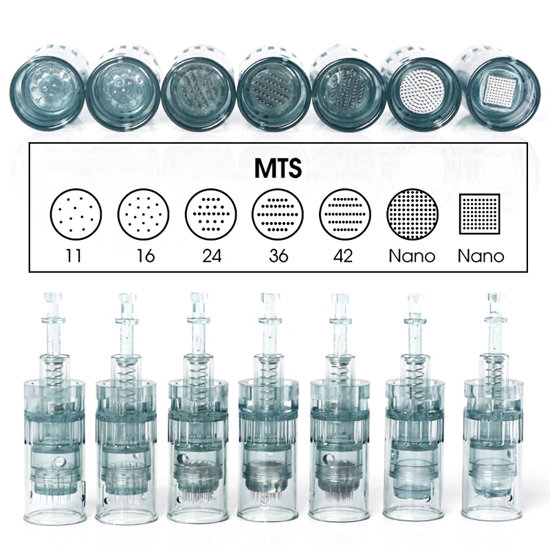 M8小黑笔电动微针针头MTS纳米微晶导入仪器中胚笔水光针配件耗材 - 图0