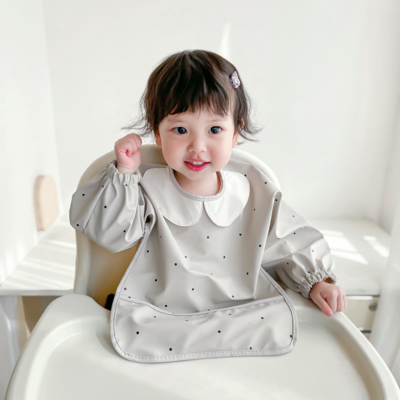 InsPU wash-free waterproof eating bib