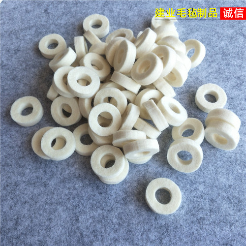 绕线机羊毛毡漆包线过线棉压线夹线毡圆织机防尘密封工业毛毡垫圈 - 图1